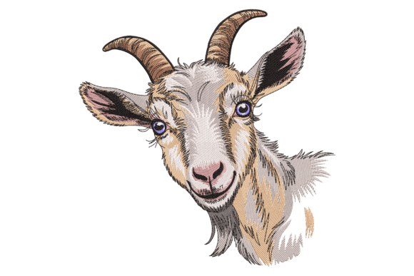 Billy Goat: A Playful, Versatile Embroidery Design for Everyday Projects