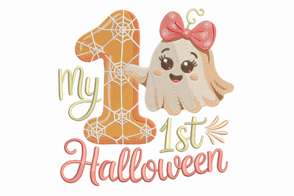 My 1st Halloween Embroidery Review for Boutique Apparel