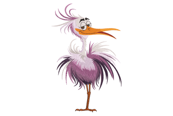 Purple Bird: A Charming Touch for Handmade Gifts