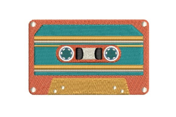 Retro Cassette: A Nostalgic Touch for Personalized Embroidery Projects