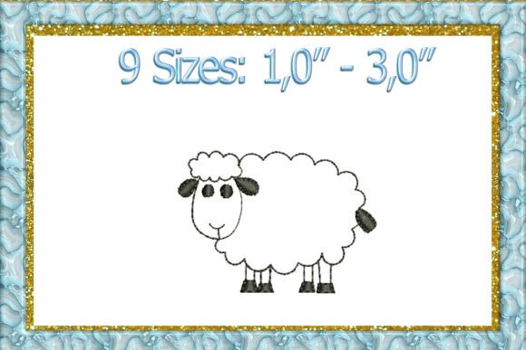 Sheep Farm Animal Feltie: A Charming Addition for Etsy Sellers