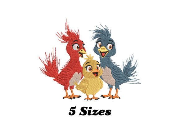 Three Crazy Birds