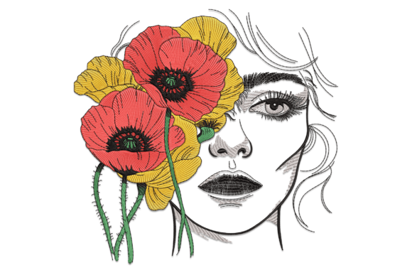 Woman Floral Face: A Designer’s Real-World Embroidery Review